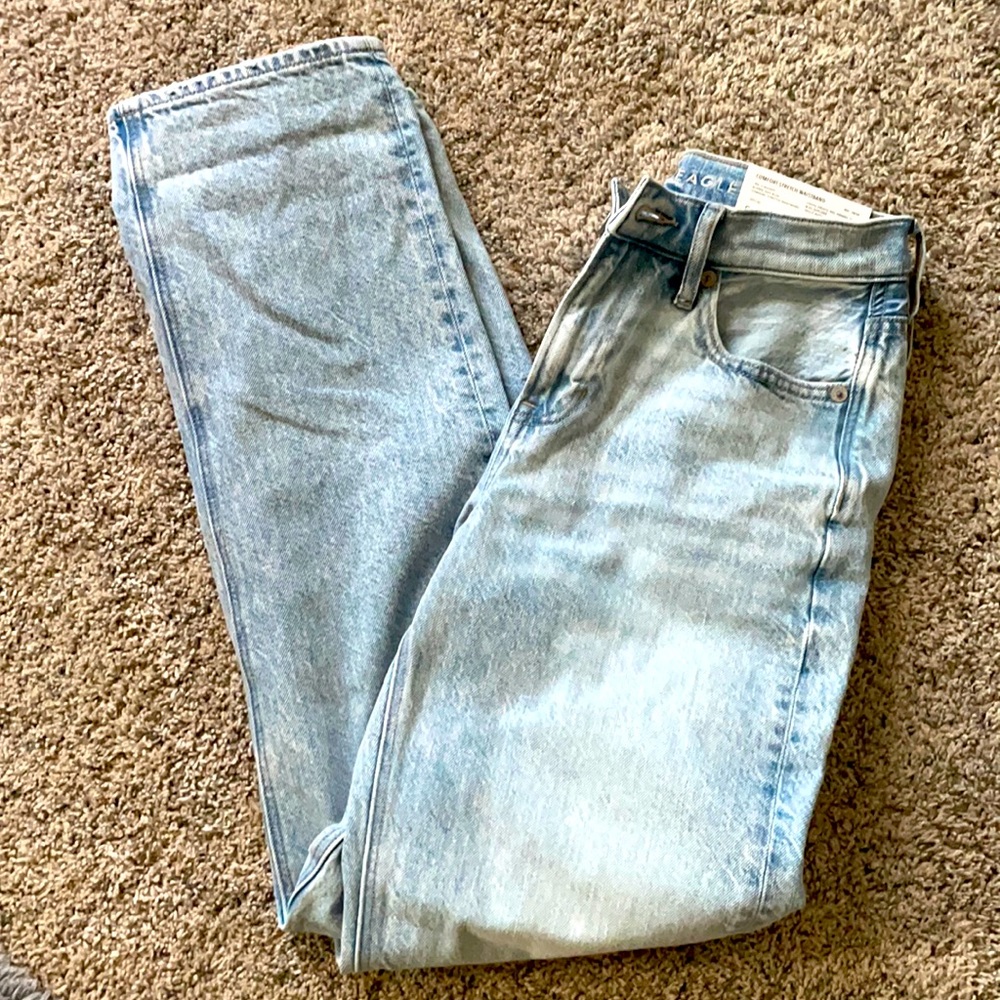 NWT AE 90s Straight Leg Jeans